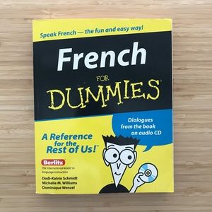 French For Dummies book and audio CD